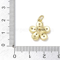 En laiton avec pendentifs en strass&nbsp;KK-CBAD872-01G-01