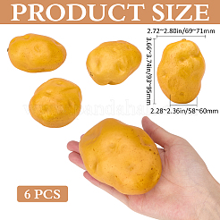 Имитация картофеля из пены AJEW-WH20014-05