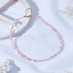 1шт ожерелье из стеклянных бусин для женщин&nbsp;NJEW-LP0003-09