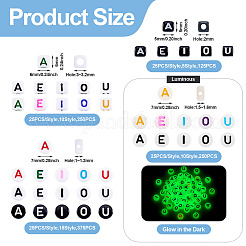 1000шт 40 стиля акриловые бусины&nbsp;MACR-TA0002-10