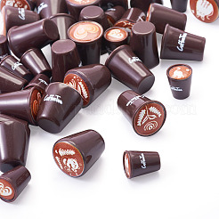 36 шт. 9 стиля миниатюрной кофейной чашки из смолы в виде кукольного домика&nbsp;DIY-TA0011-73