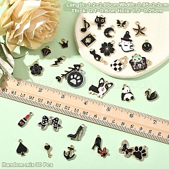 30шт 30 стиля подвески из цинкового сплава&nbsp;ENAM-YW0005-01