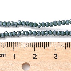 Гальванизируйте прозрачное стекло бисер нитей&nbsp;GLAA-XCP0001-60-3mm