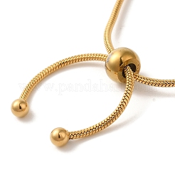 Регулируемые браслеты из нержавеющей стали 304 BJEW-C078-01G