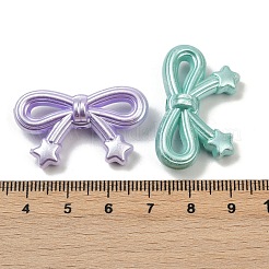 Непрозрачные акриловые бусины с имитацией жемчуга OACR-B031-50