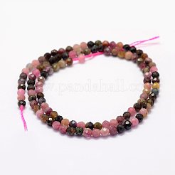 Натуральный турмалин бисер нитей G-F460-31
