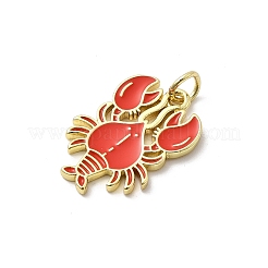 Латунь эмаль подвески&nbsp;KK-P338-03D-G