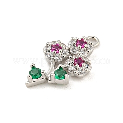 Стойки обшивки латунь микро проложить Циркон подвеску&nbsp;KK-P277-17P