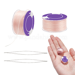 2 рулон ниток для бисероплетения из полиэстера со специальным покрытием&nbsp;OCOR-NB0002-06H