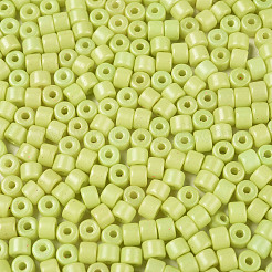 Perline di vetro con vernice opaca per cottura al forno&nbsp;SEED-T008-02L