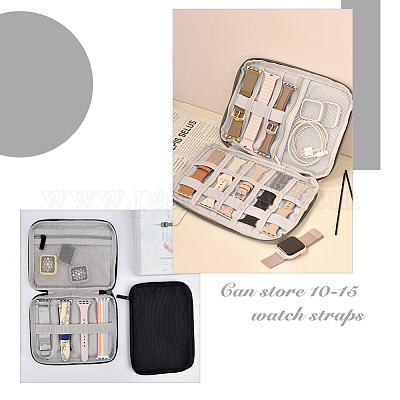 Сумка для хранения нейлоновых ремешков для часов ABAG-WH0038-20B-1