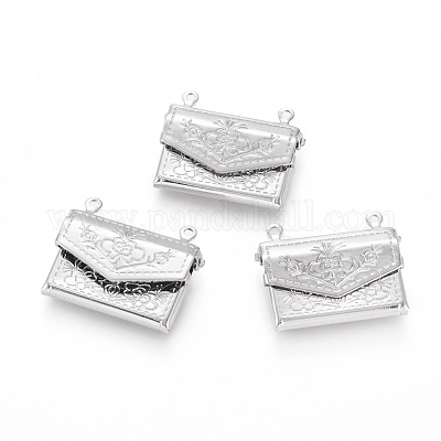 Подвески латуни медальон X-KK-G386-11P-1