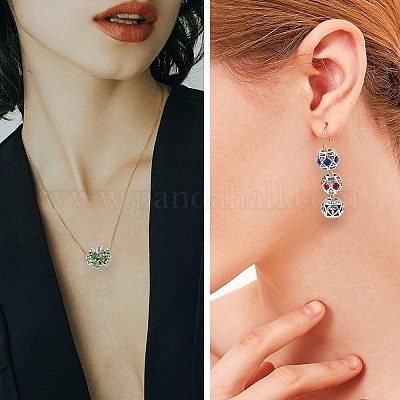 30 шт. 10 стиля сплава европейских бусин MPDL-YW0001-03-1