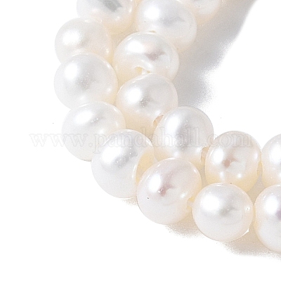 Нити из натурального культивированного пресноводного жемчуга PEAR-I007-07C-01A-1