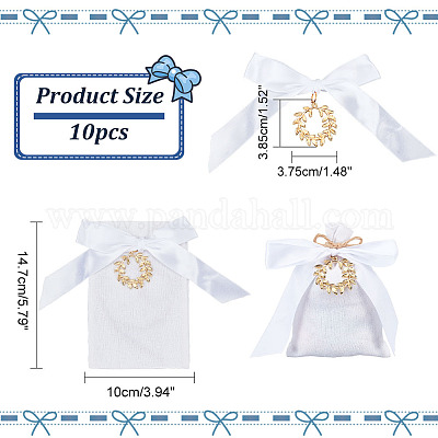 Прямоугольные пакеты из полиэстера с кулиской ABAG-AB00008-1