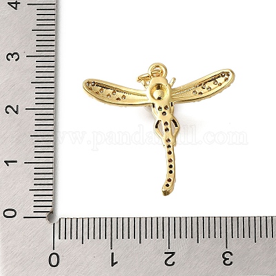 Стойки обшивки латунь микро проложить Циркон подвеску ZIRC-F142-23G-1