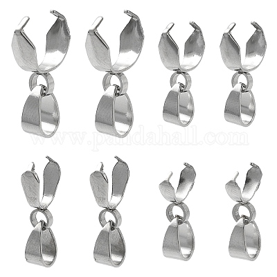 8 шт. 4 зажимных скобы из нержавеющей стали 304 размера STAS-YW0001-65-1