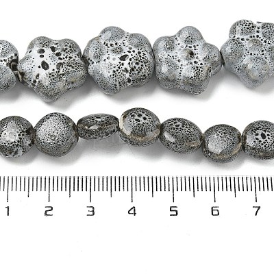 Фарфора ручной работы бисер нитей&nbsp;PORC-B002-19F-1