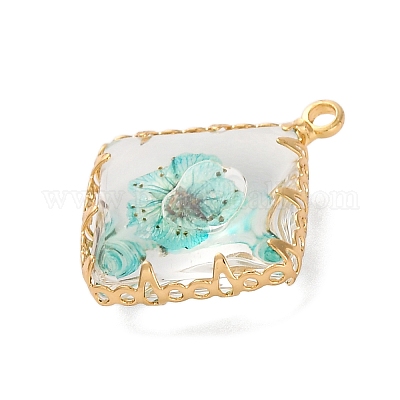 Подвески латуни cmолы KK-U042-16G-03-1