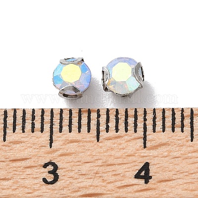 Круглый пришить стразами RGLA-L028-10B-01-1