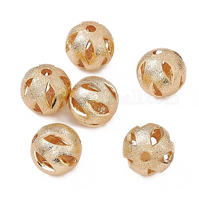 Стойки обшивки латунные бусины KK-G455-06C-LG-1