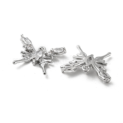 Латунные микро проложить кубического циркония подвески KK-H460-52P-1