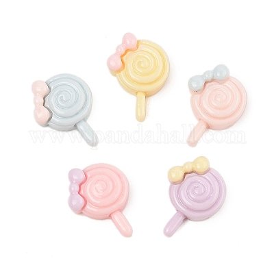 Непрозрачные кабошоны из смолы CRES-M037-05E-1