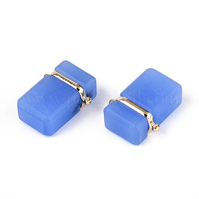 Стеклянные прямоугольные звенья соединительные подвески GLAA-T023-42C-1