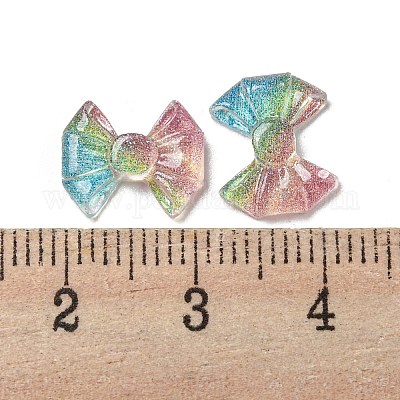 Светящиеся прозрачные кабошоны из смолы RESI-D013-07B-1