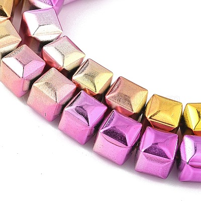 Гальванические нити из синтетических немагнитных гематитовых бусин G-A263-H01-05-1