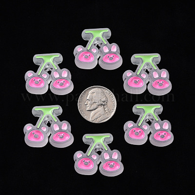 Прозрачные акриловые бусины MACR-S374-04B-07-1