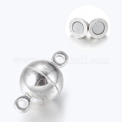 Латунные магнитные застежки с петлями PALLOY-MC043-2S-1