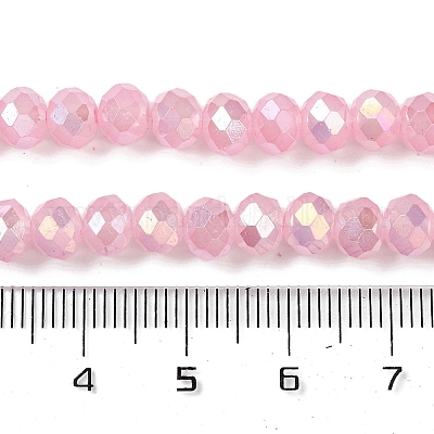 Запекание гальванических нитей стеклянных бусин DGLA-A039-J6MM-B15-1