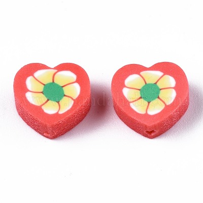 Бусины из полимерной глины  CLAY-N011-013C-1