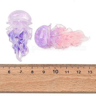 Кабошоны из прозрачной смолы CRES-L045-02E-1