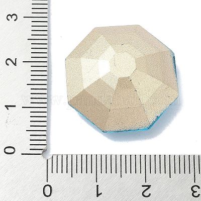 Граненые стеклянные стразы кабошоны GGLA-C032-05-1