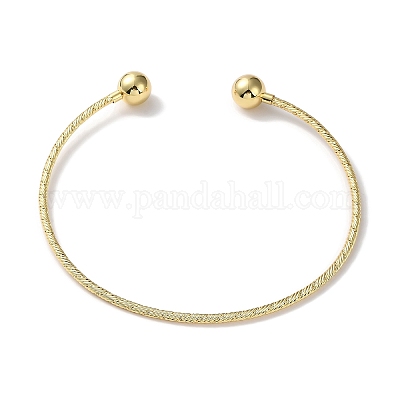 Латунные ожерелья с покрытием стойки BJEW-H326-05G-1