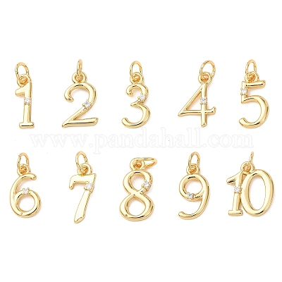 Латунные микро проложить кубического циркония подвески KK-D019-28G-1