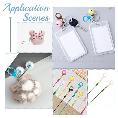 Прозрачные пластиковые застежки-клешни омара KY-H005-A09-1