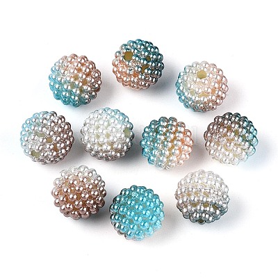 Имитация жемчуга акриловые&nbsp;OACR-T004-15mm-18-1