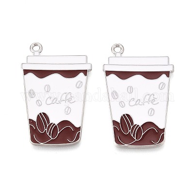 Подвески из сплава и эмали ENAM-T021-58P-1