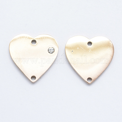 Соединительные элементы из хирургической нержавеющей стали 316l с микропрорезями из кубического циркония STAS-J038-15RG-1