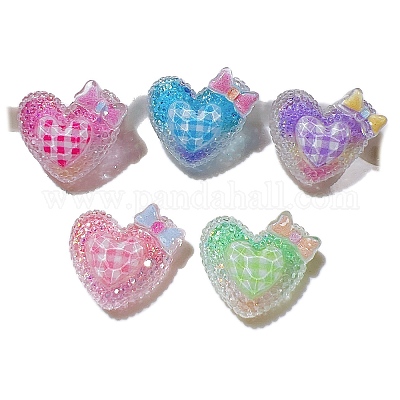 Кабошоны из смолы градиентного цвета PW-WG5BEA4-01-1