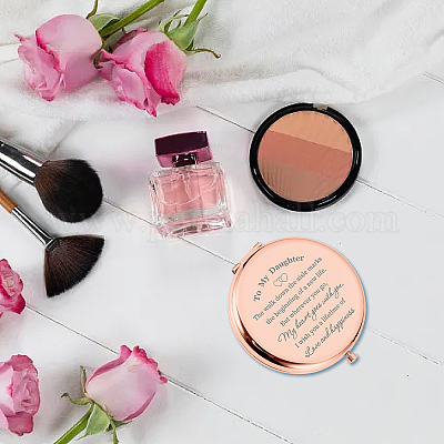 1 шт. зеркало из нержавеющей стали для персонализации DIY-CN0002-16H-1