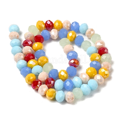 Стеклянные бусины EGLA-A034-M8mm-62-1