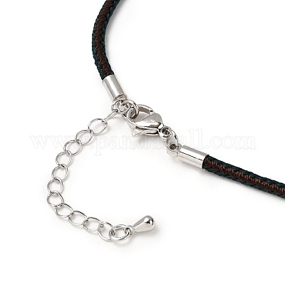 Изготовление ожерелья из плетеного нейлонового шнура толщиной 2.5 мм FIND-G095-01P-01-1