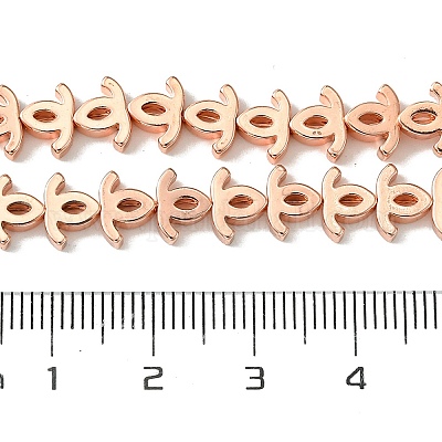 Гальванические нити из синтетических немагнитных гематитовых бусин G-H020-A01-01-1