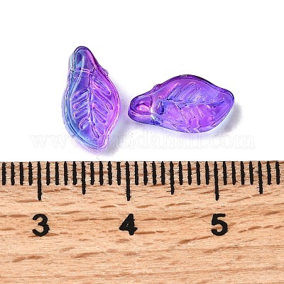 Стеклянные бусины GLAA-D303-08M-1