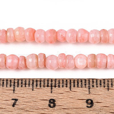 Натуральные пресноводные окрашенные бусы из ракушек SHEL-T020-29A-05-1