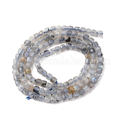 Природные лабрадорита бисер нитей G-RM2025-C13-B-1
